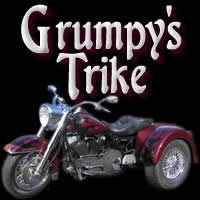 grumpy's trike harley davidson motorcycle